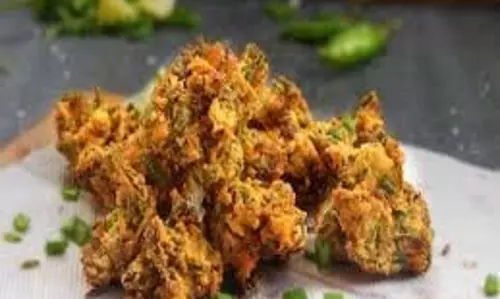 Recipe: हरे प्याज के पकौड़े बहुत स्वादिष्ट होते हैं Recipe: हरे प्याज के पकौड़े बहुत स्वादिष्ट होते हैं