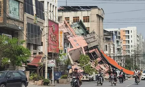 Myanmar में 4.1 तीव्रता का भूकंप आया