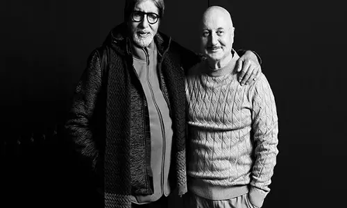 अमिताभ बच्चन ने Anupam Kher को उनकी निर्देशित फिल्म तन्वी द ग्रेट के लिए शुभकामनाएं भेजीं