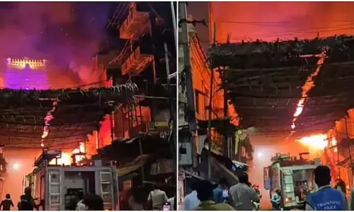 तिरुपति में आग दुर्घटना: लाखों की संपत्ति नष्ट