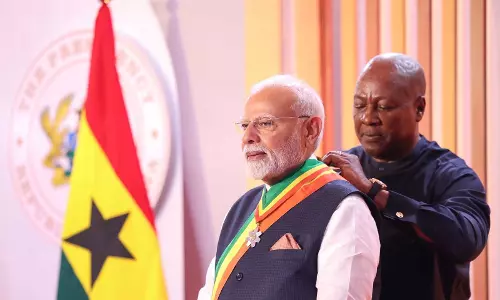 घाना में पीएम मोदी को सर्वोच्च नागरिक सम्मान, जेपी नड्डा ने दी बधाई