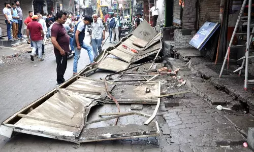 पानीपत नगर निगम के अतिक्रमण विरोधी अभियान का विरोध पानीपत नगर निगम के अतिक्रमण विरोधी अभियान का विरोध