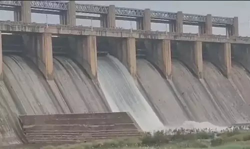 AP: तुंगभद्रा बांध के छह गेट खोले गए, डाउनस्ट्रीम में अलर्ट जारी किया