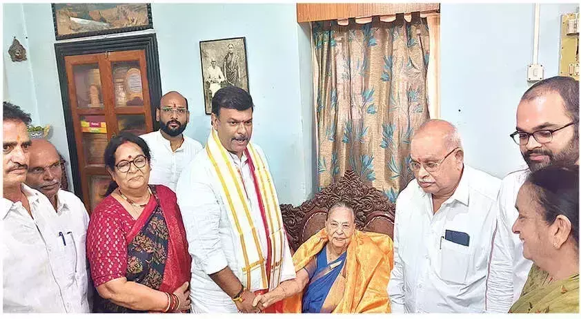 Andhra: भाजपा प्रदेश अध्यक्ष का गुंटूर दौरा