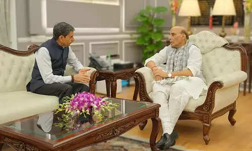 राज्यपाल आर.एन. रवि ने मंत्री राजनाथ सिंह से मुलाकात की