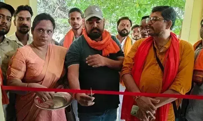 Farrukhabad: सेवा सप्ताह में बजरंग दल का मुफ्त स्वास्थ्य शिविर