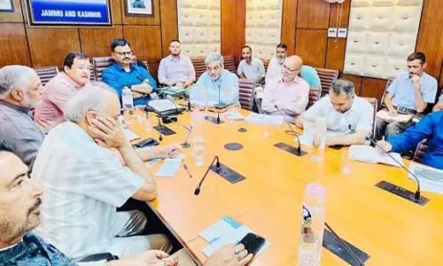 Jammu: जावेद राणा-जाविद डार ने केंद्र शासित प्रदेश में सिंचाई परिदृश्य की समीक्षा की