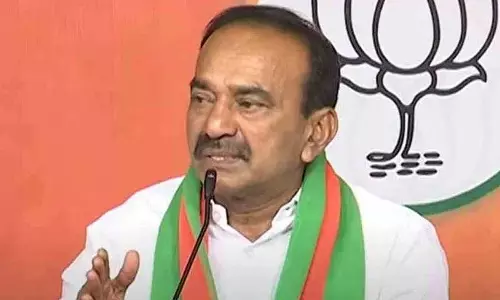 कॉलोनी वासियों ने सांसद एटाला से सामुदायिक भवन निर्माण में सहयोग की अपील की