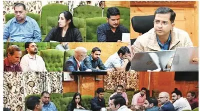 शोपियां में मिशन युवा के तहत DLAC की बैठक आयोजित की गई शोपियां में मिशन युवा के तहत DLAC की बैठक आयोजित की गई
