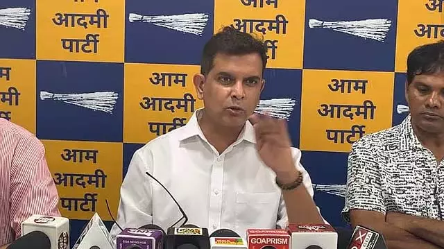 आप ने भाजपा पर ड्रग माफिया से संबंध का आरोप लगाया, Goa गठजोड़ की केंद्रीय जांच की मांग की आप ने भाजपा पर ड्रग माफिया से संबंध का आरोप लगाया, Goa गठजोड़ की केंद्रीय जांच की मांग की