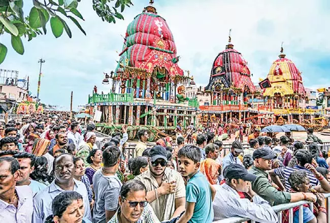 Odisha : पुरी के गुंडिचा मंदिर का परिसर आनंदसागर की ओर है Odisha : पुरी के गुंडिचा मंदिर का परिसर आनंदसागर की ओर है