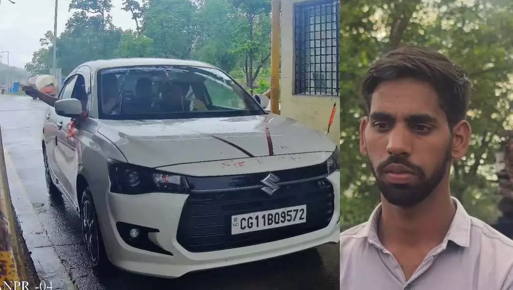 CG: कार चालक का किडनैप कर लूटा, बंदूक-चाकू की नोक पर वारदात CG: कार चालक का किडनैप कर लूटा, बंदूक-चाकू की नोक पर वारदात