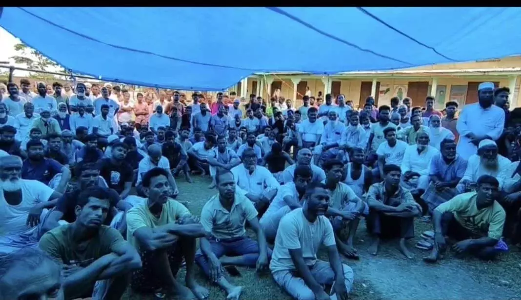 Dhubri के आलमगंज निवासियों ने पट्टा भूमि से बेदखली का विरोध करने की शपथ ली Dhubri के आलमगंज निवासियों ने पट्टा भूमि से बेदखली का विरोध करने की शपथ ली