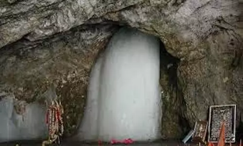 Amarnath Yatra : घाटी में गूंज रहे हैं महादेव के जयकारे