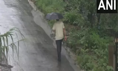 Himachal Pradesh: मंडी जिले के कई हिस्सों में भारी बारिश Himachal Pradesh: मंडी जिले के कई हिस्सों में भारी बारिश