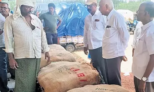 किसानों ने Andhra सरकार से तम्बाकू खरीद में तेजी लाने का आग्रह किया