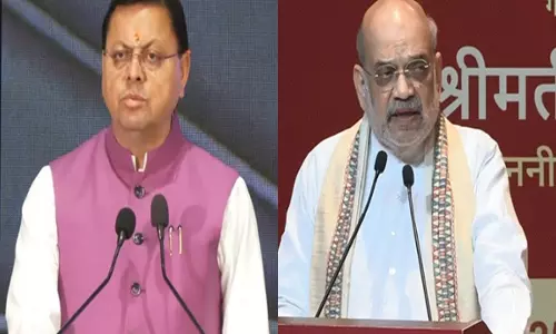CM धामी ने अमित शाह को राज्य में भारी बारिश की स्थिति से अवगत कराया