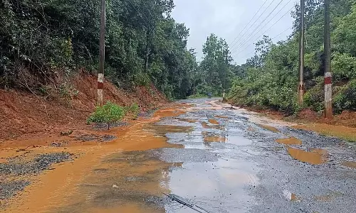 Siddapur : ढहने का ख़तरा भुवनगिरि को Siddapur : ढहने का ख़तरा भुवनगिरि को