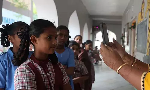 सरकारी PU कॉलेज के छात्र ने चेहरे की पहचान आधारित उपस्थिति उपकरण विकसित किया