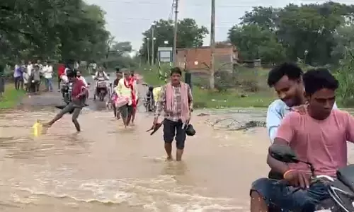 सूरजपुर और सक्ती जलमग्न, भारी बारिश से बाढ़ जैसे हालात