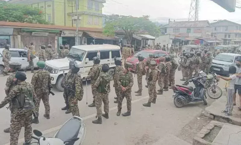 Manipur में बढ़ते तनाव के बीच नागरिक समूहों ने सुरक्षा अभियानों की बहाली की मांग की Manipur में बढ़ते तनाव के बीच नागरिक समूहों ने सुरक्षा अभियानों की बहाली की मांग की