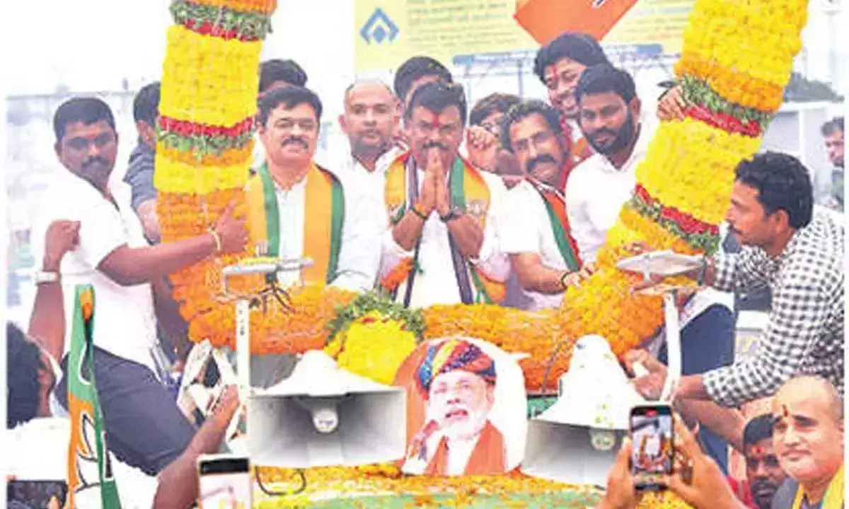 Andhra: प्रदेश भाजपा अध्यक्ष ने कार्यकर्ताओं को उचित सम्मान दिलाने का आश्वासन दिया