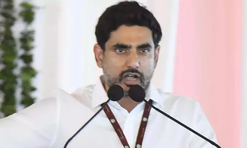 तेलंगाना-आंध्र सब एरिया के GOC मेजर जनरल अजय मिश्रा ने लोकेश से मुलाकात की