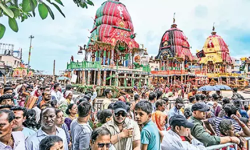 Odisha : पुरी के गुंडिचा मंदिर का परिसर आनंदसागर की ओर है