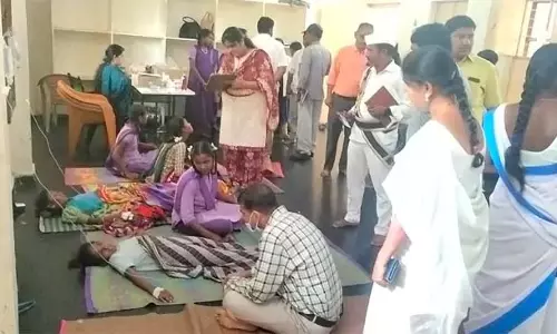 Andhra : कस्तूरबा छात्रावास में 17 छात्राएं बीमार Andhra : कस्तूरबा छात्रावास में 17 छात्राएं बीमार