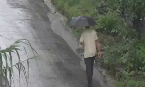 Mandi जिले के कुछ हिस्सों में भारी बारिश Mandi जिले के कुछ हिस्सों में भारी बारिश