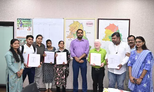 दृष्टिबाधितों को मिली नई राह, अब पढ़ सकेंगे शासन की योजनाएं दृष्टिबाधितों को मिली नई राह, अब पढ़ सकेंगे शासन की योजनाएं