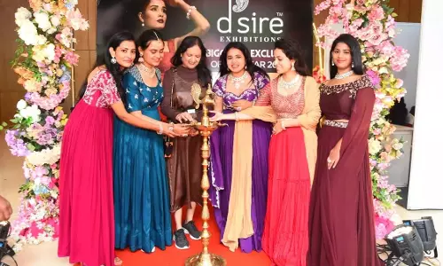 Telangana: संध्या कन्वेंशन में डिज़ायर डिज़ाइनर प्रदर्शनी का भव्य शुभारंभ