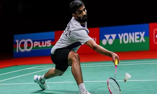 Kidambi Srikanth, वलीशेट्टी और सुब्रमण्यम कनाडा ओपन के क्वार्टर फाइनल में पहुंचे Kidambi Srikanth, वलीशेट्टी और सुब्रमण्यम कनाडा ओपन के क्वार्टर फाइनल में पहुंचे