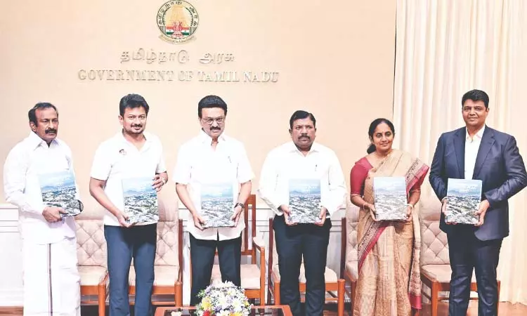 CM Stalin ने कोयंबटूर के विकास के लिए मास्टर प्लान जारी किया CM Stalin ने कोयंबटूर के विकास के लिए मास्टर प्लान जारी किया