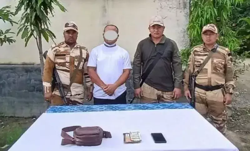 Manipur: जबरन वसूली की गतिविधियों के लिए UNLF-P कैडर गिरफ्तार