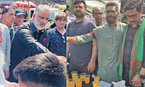 एनसी ने 8वें मुहर्रम पर शोक मनाने वालों के लिए जलपान शिविर लगाया एनसी ने 8वें मुहर्रम पर शोक मनाने वालों के लिए जलपान शिविर लगाया
