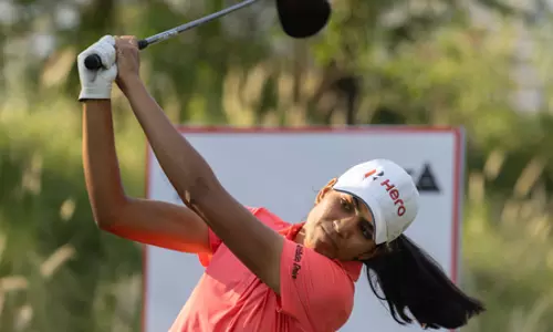 Golf: आयरिश ओपन में पहले राउंड के बाद भारतीय लड़कियों को कड़ी चुनौती का सामना करना पड़ा Golf: आयरिश ओपन में पहले राउंड के बाद भारतीय लड़कियों को कड़ी चुनौती का सामना करना पड़ा