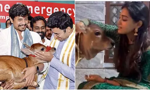 सांसद तेजस्वी सूर्या दंपत्ति ने अपने घर में नए मेहमान का प्यार और गाने के साथ किया स्वागत