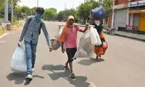 Telangana: प्रवासी कामगारों को काम के लिए प्रतिकूल परिस्थितियों का सामना करना पड़ा
