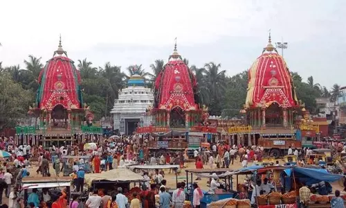 श्रीमंदिर लौटने निकले त्रिदेव, बहुदा यात्रा 2025 में भक्तों का जनसैलाब
