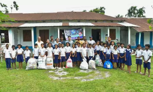 प्लास्टिक प्रदूषण से लड़ने के लिए छात्र: Jalpaiguri जिला प्रशासन ने शुरू किया अनोखा अभियान