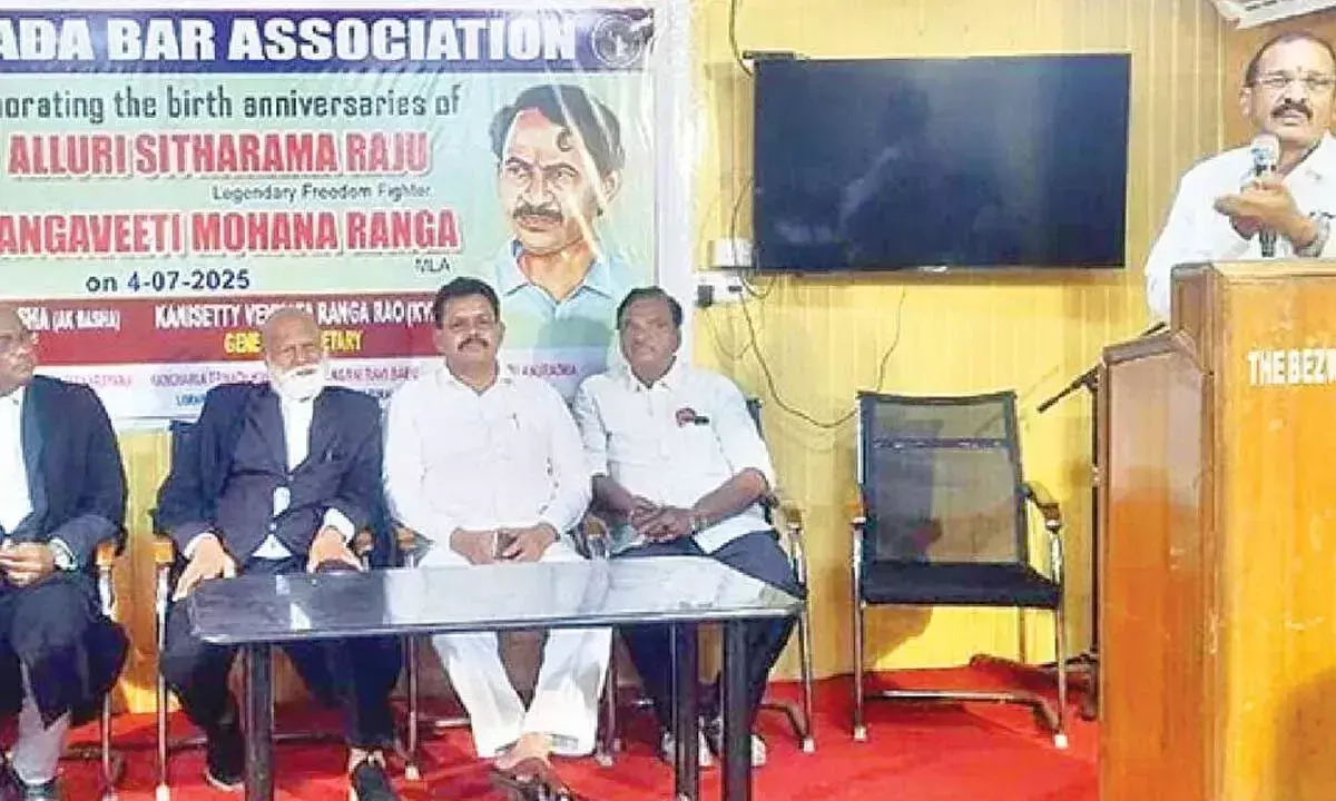 Andhra: अल्लूरी, वांगवेती की जयंती मनाई गई