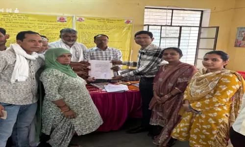 Sri Ganganagar: सहमति से खाता विभाजन कर तीन जरूरतमंद परिवारों को मिला न्याय