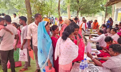 Baran: धरती आबा जनजातीय ग्राम उत्कर्ष अभियान के तहत शिविरों का आयोजन जारी