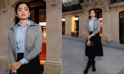 Rashmika Mandanna : पेरिस लुक लेयरिंग और टेक्सचर का एक प्रेम पत्र है