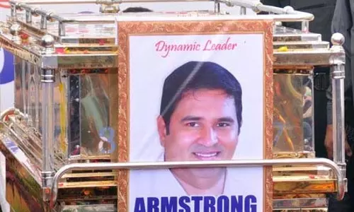 आर्मस्ट्रांग की हत्या की पहली बरसी पर BSP ने स्मृति रैली निकाली
