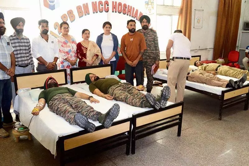 NCC प्रशिक्षण शिविर में कैडेटों को नशीली दवाओं के दुरुपयोग के प्रति जागरूक किया गया NCC प्रशिक्षण शिविर में कैडेटों को नशीली दवाओं के दुरुपयोग के प्रति जागरूक किया गया