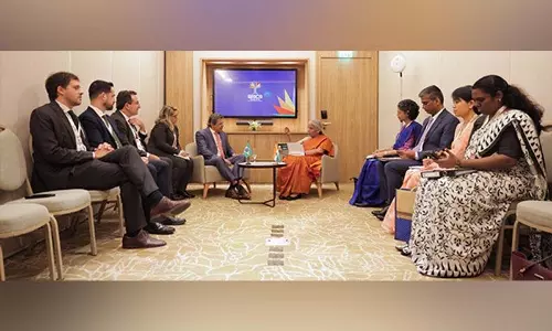 ब्रिक्स सम्मेलन: सीतारमण ने रियो में रूस, ब्राज़ील और चीन के मंत्रियों से की मुलाकात