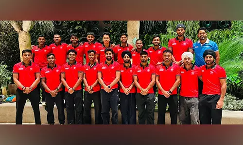 भारत A पुरुष हॉकी टीम आगामी यूरोप दौरे के लिए नीदरलैंड रवाना हुई