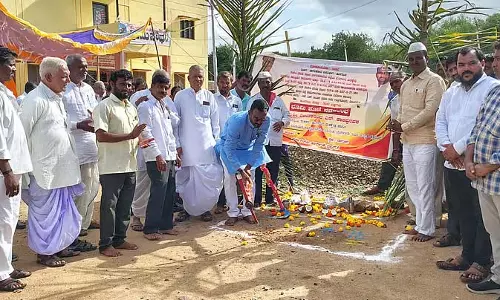 रामदुर्ग-मानवी राज्य राजमार्ग: पूरा करने की मुहिम लेकिन काम अधूरा